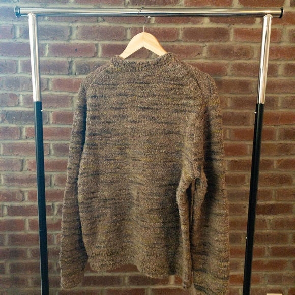 [RAG & BONE] Brock Marled-bouclé Wool-blend Sweater In Brown Multi - Picture 7 of 7